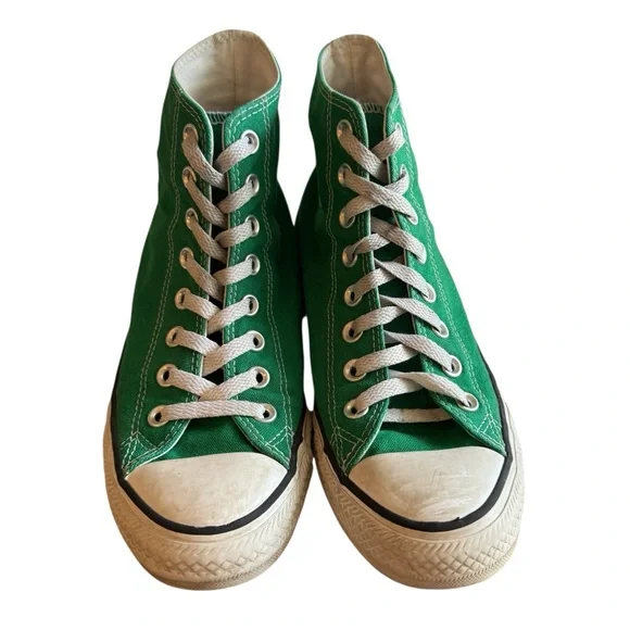 Converse Chuck Taylor All Star High Tops – Green – Women’s 8.5 - Picture 6 of 9